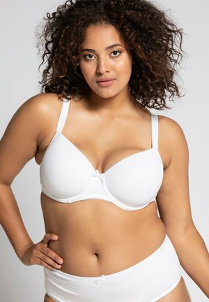 Ulla Popken GROSSE - LARISSA - VERSTELLBARE TRÄGER - Underwired bra - white