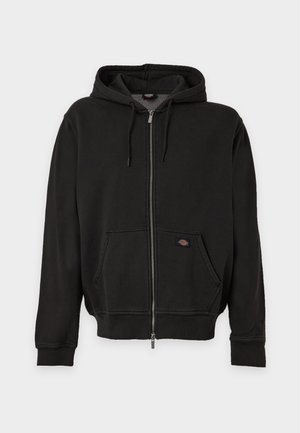 Dickies, SUTCLIFFE FULL ZIP HOODIE - Суитшърт с цип - black