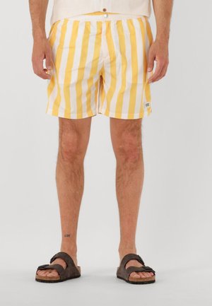 Badeshorts - yellow sun stripe