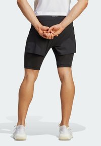 adidas Performance Pantalón corto de deporte - black