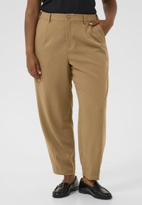Kaffe Curve Pantalones - toasted coconut