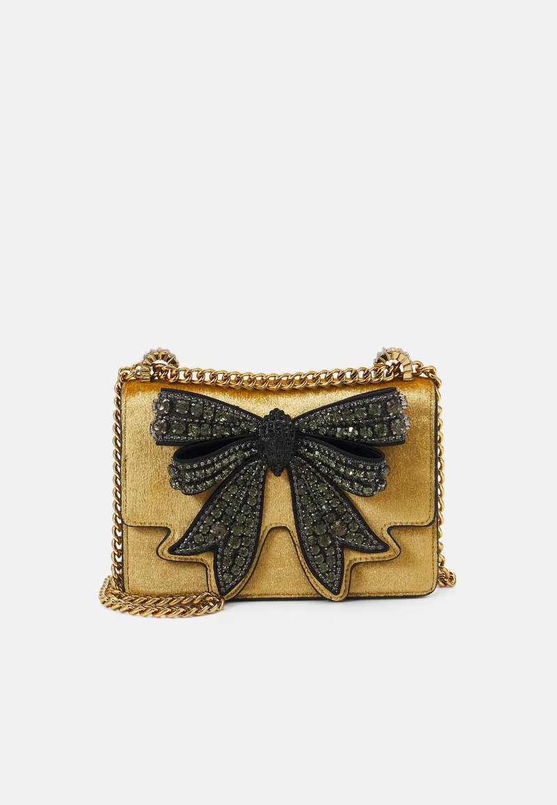 Kurt Geiger London BOW SMALL SHOREDITCH Across body bag gold/gold