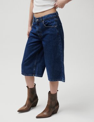 RILYN - Kratke hlače iz džinsa - intense blue