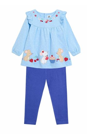 REGULAR FIT-SET - Leggingsit - blue