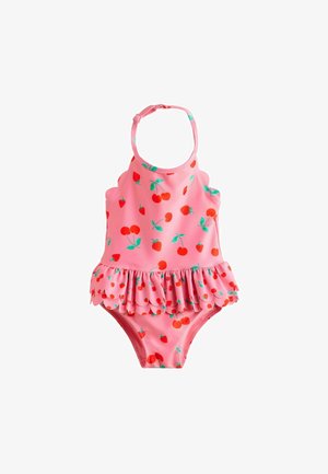 Next Badeanzug - red pink cherry