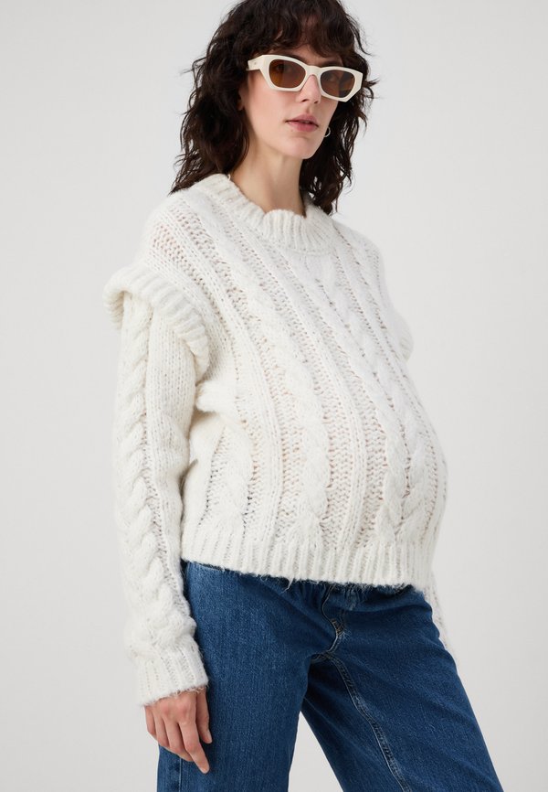 PCMFRIA - Jumper - cloud dancer2