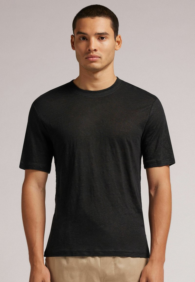 Intimissimi - T-Shirt basic - schwarz black, Vergrößern