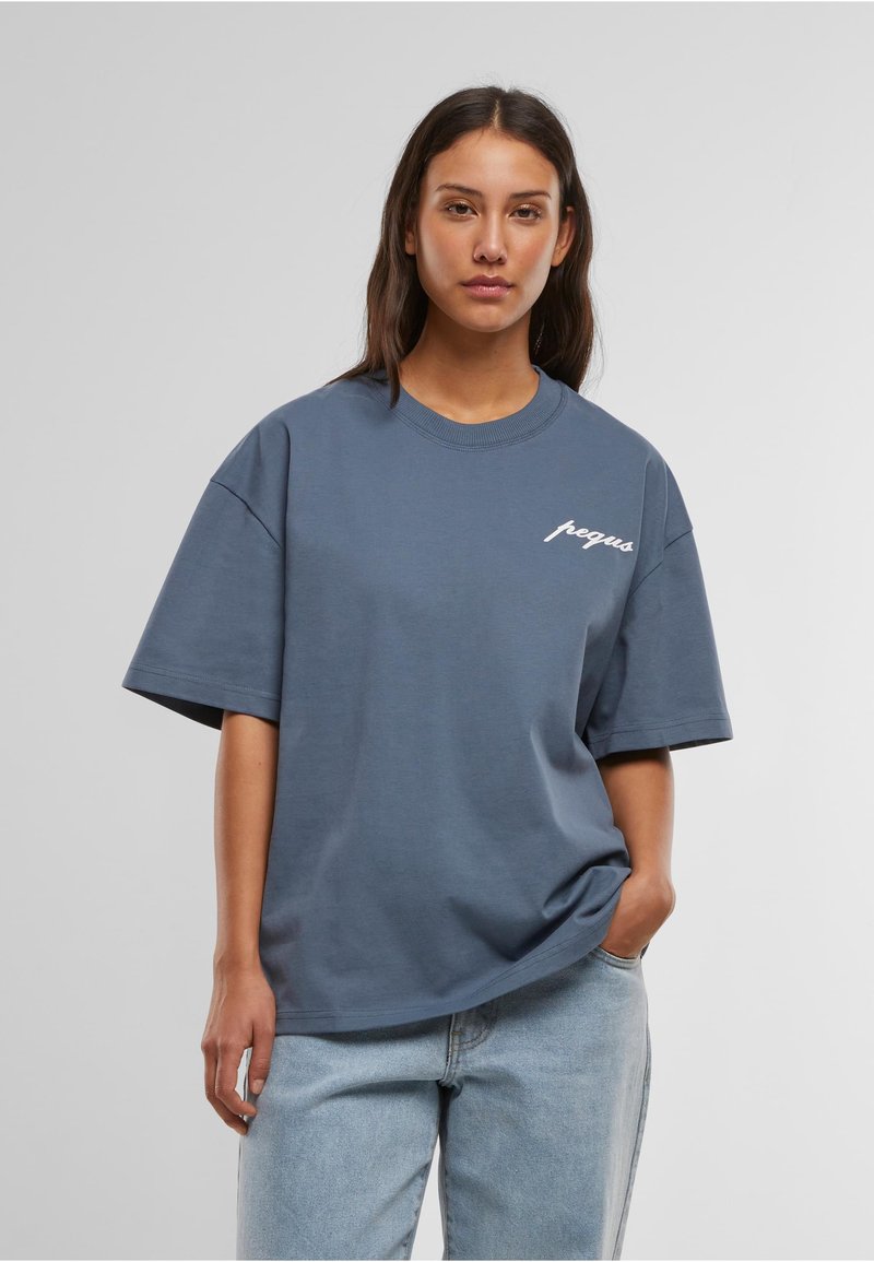 PEQUS T-Shirt basic - blau