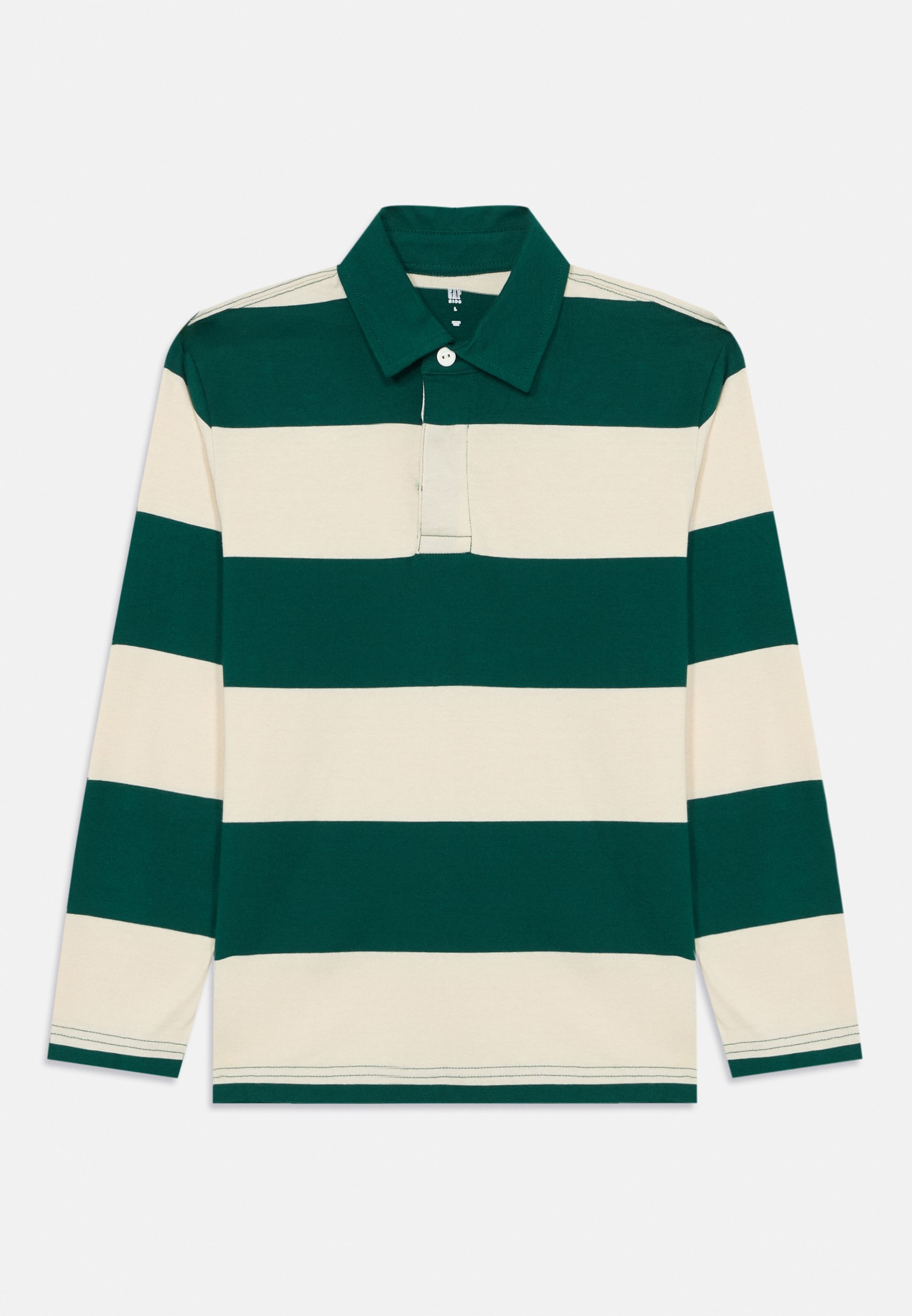 GAP KIDS RUGBY POLO SHIRT Maglietta a manica lunga green/off