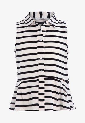 Guess Blusa - black/white