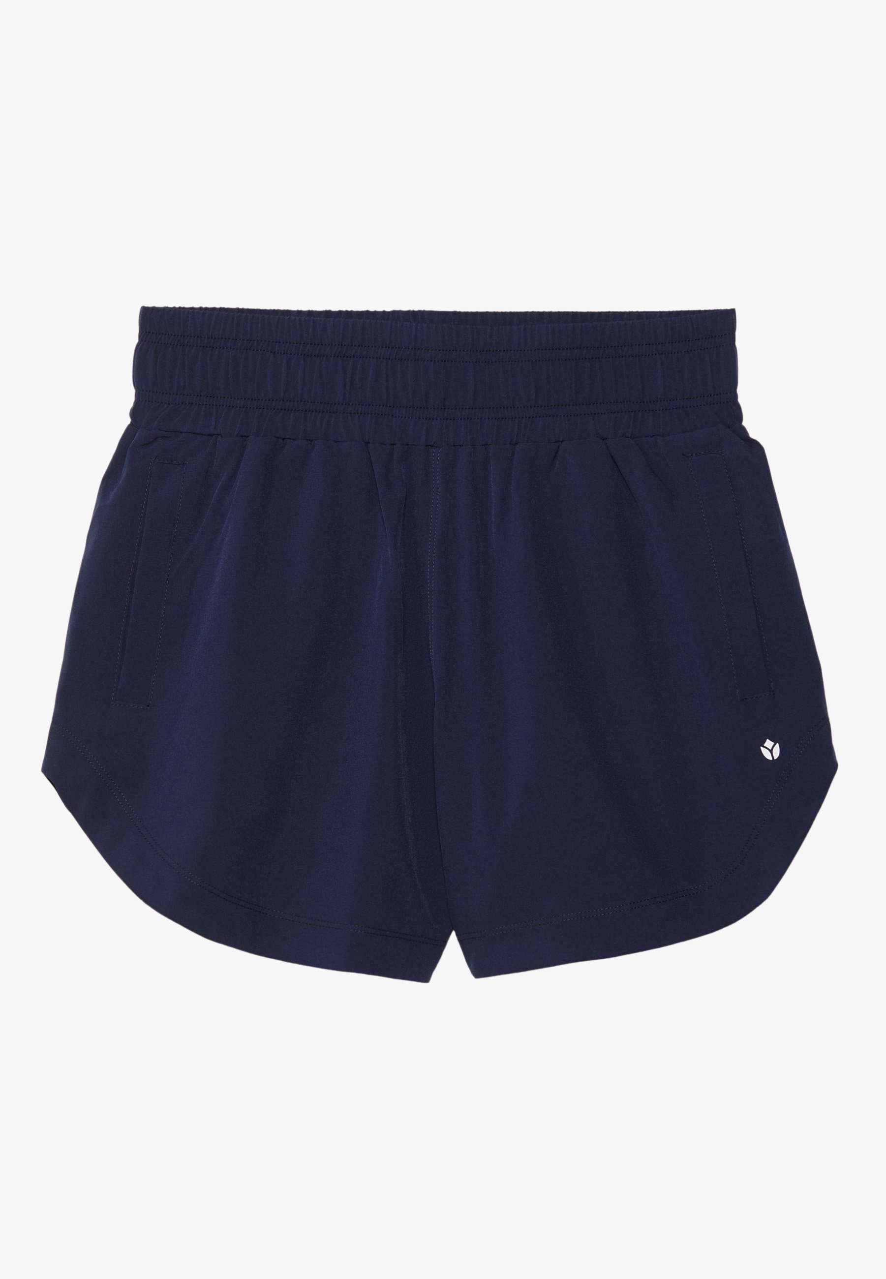 navy blue sports shorts womens