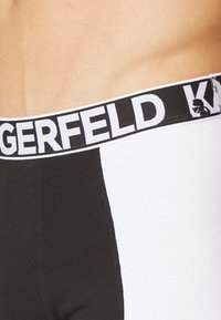 KARL LAGERFELD BOLD LOGO TRUNKS (PACK OF 3) - Kitsad bokserid - black/white