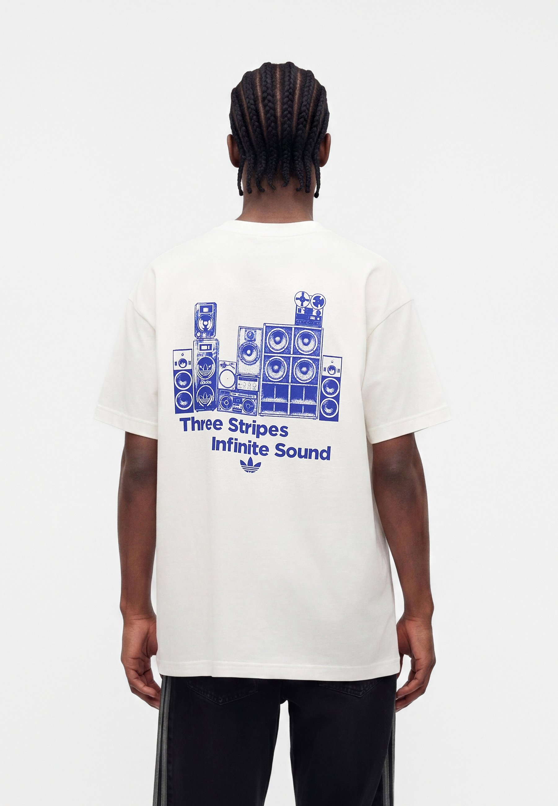 adidas Originals LOFI MUSIC GRAPHIC OVERSIZED TEE UNISEX - Print T