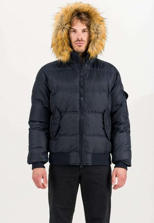 Bomboogie Gewatteerde jas - poseidon blue