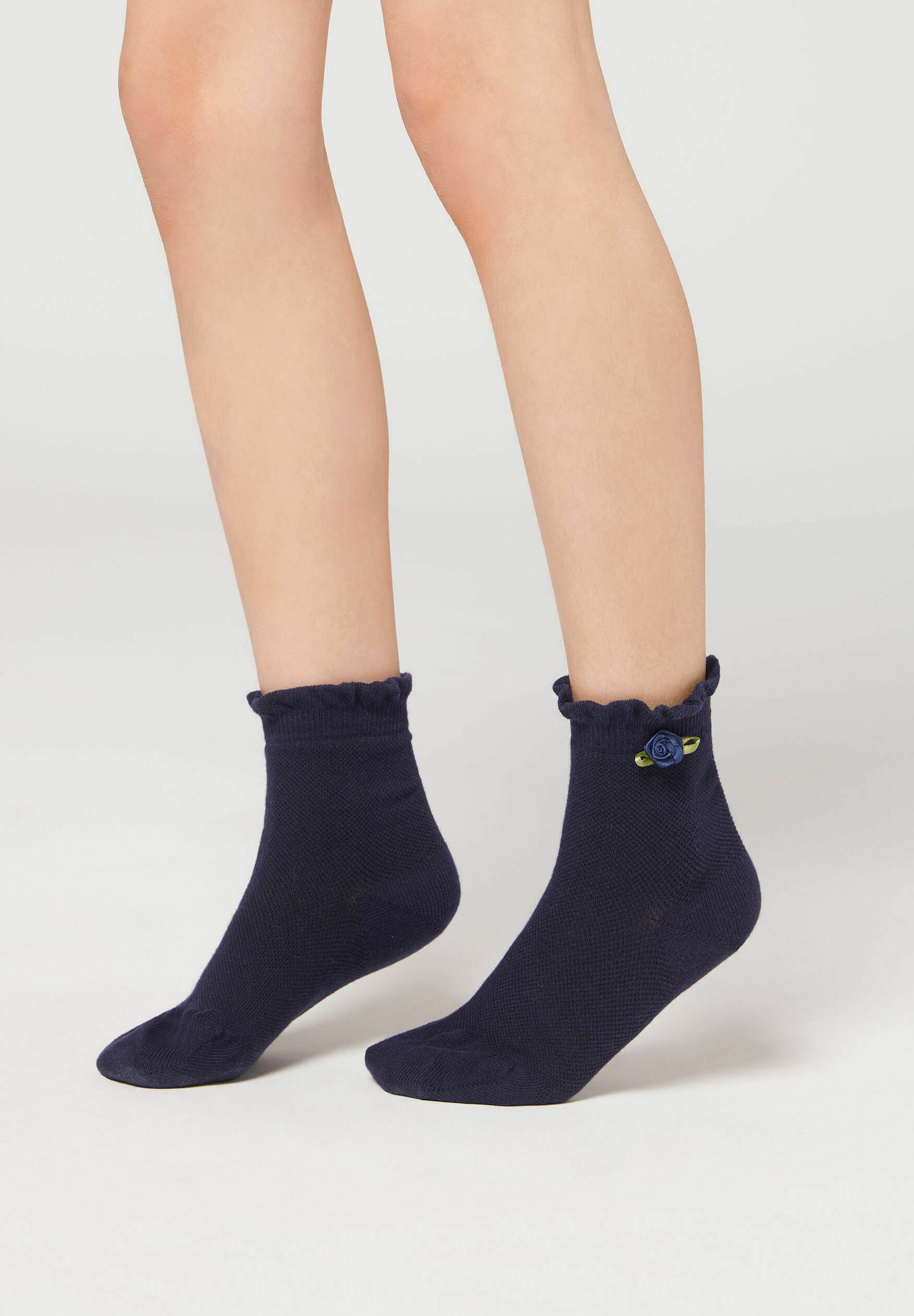 Calzini Corti Tezenis Calze Bimba Calze Con Fiocco Tezenis Calzini