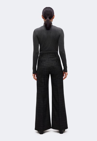 Gray Code Numbers Weekend Max Mara Trousers - dark grey - Zalando
