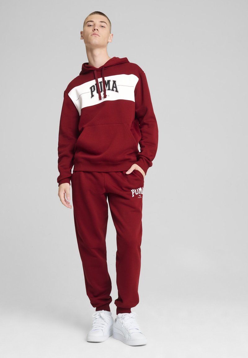 Puma SQUAD  - Felpa con cappuccio - intense red