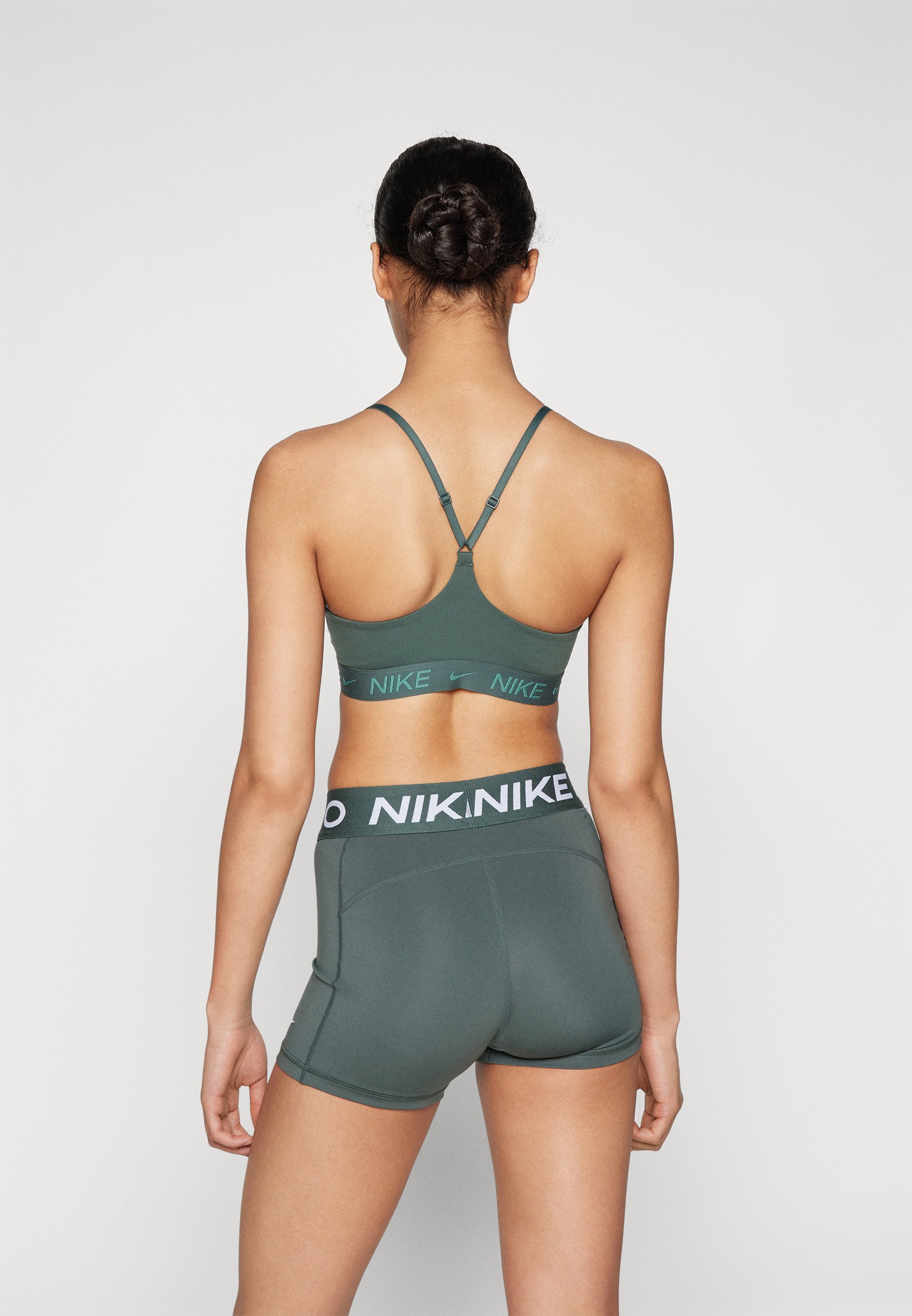 nike indy bra green