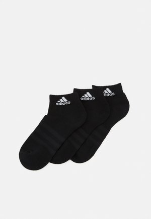 ANKLE UNISEX 3 PACK - Socks - black/white