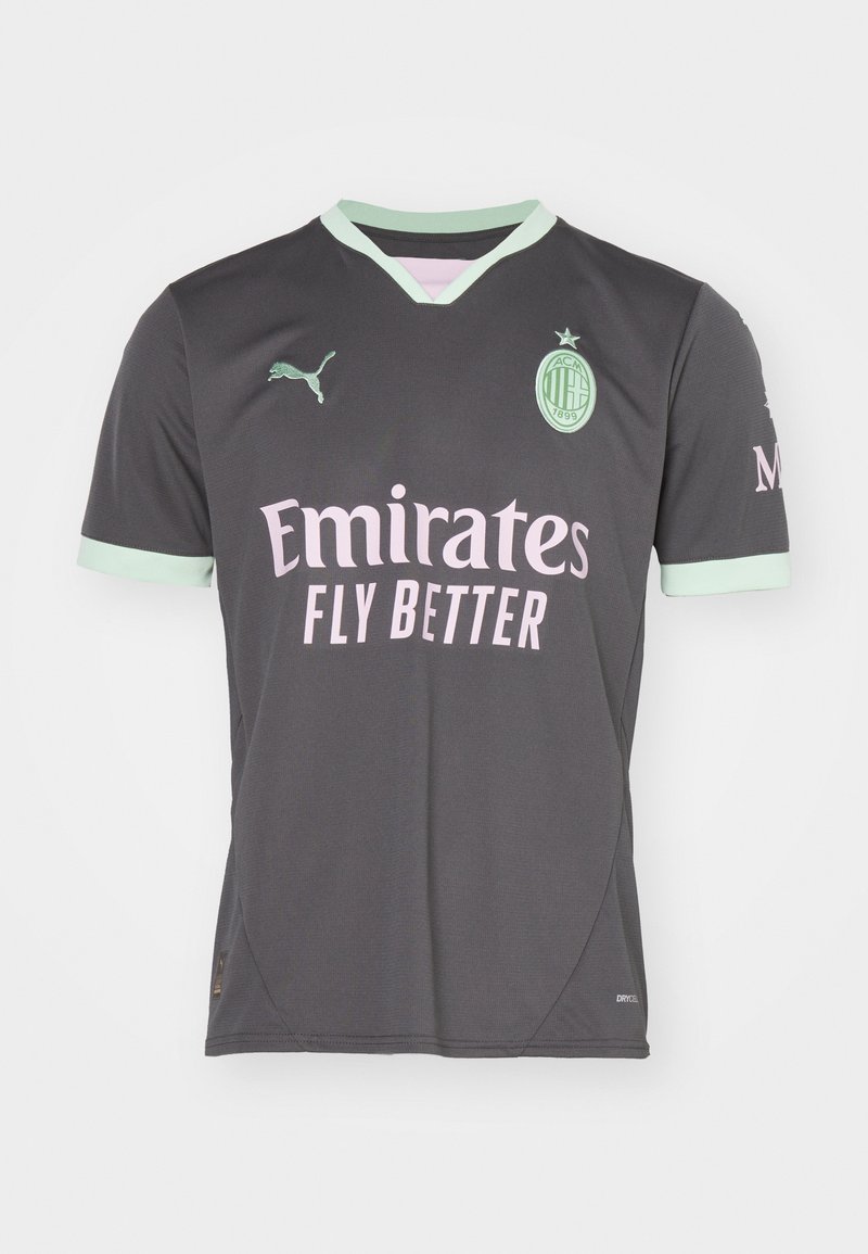 Puma AC MILAN THIRD REPLICA - Club wear - shadow gray fresh mint/grey ...