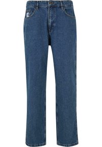 Karl Kani - SMALL SIGNATURE BAGGY FIVE POCKET - Jeans a sigaretta - dark indigo Immagine in miniatura 1