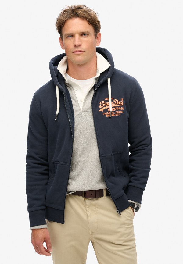 VINTAGE LOGO - Sweatjacke