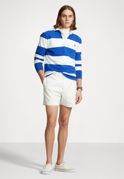 Polo Ralph Lauren THE ICONIC RUGBY SHIRT - Bluză polo - cruise royal/oxford white