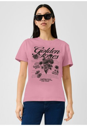 QS, T-SHIRT - Print T-shirt - rosa