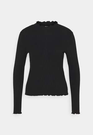 JDYFRANSISKA HIGHNECK - Sweter - black