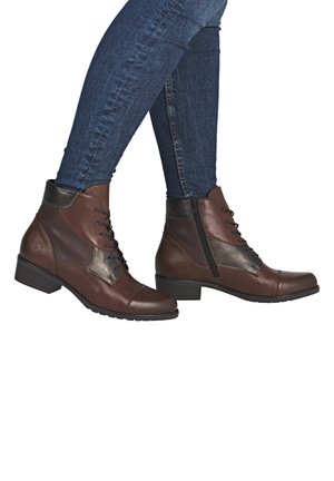 Remonte Bottines à lacets - braun