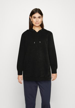 SANDRINE OVER - Sweat à capuche - acid jet black