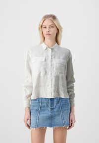 GAP CROPPED SHIRT - Užsagstoma palaidinė - new off white