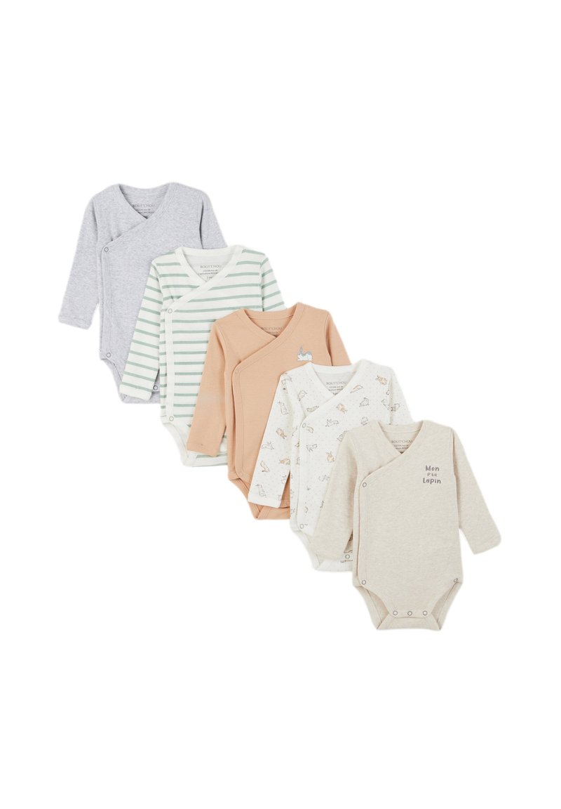 Monoprix 5-PACK - Body - ecru
