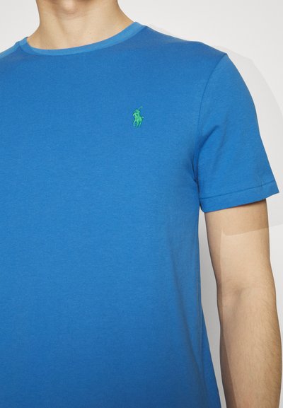 Polo Ralph Lauren CUSTOM SLIM FIT JERSEY CREWNECK T-SHIRT - T-shirt básica - retreat blue