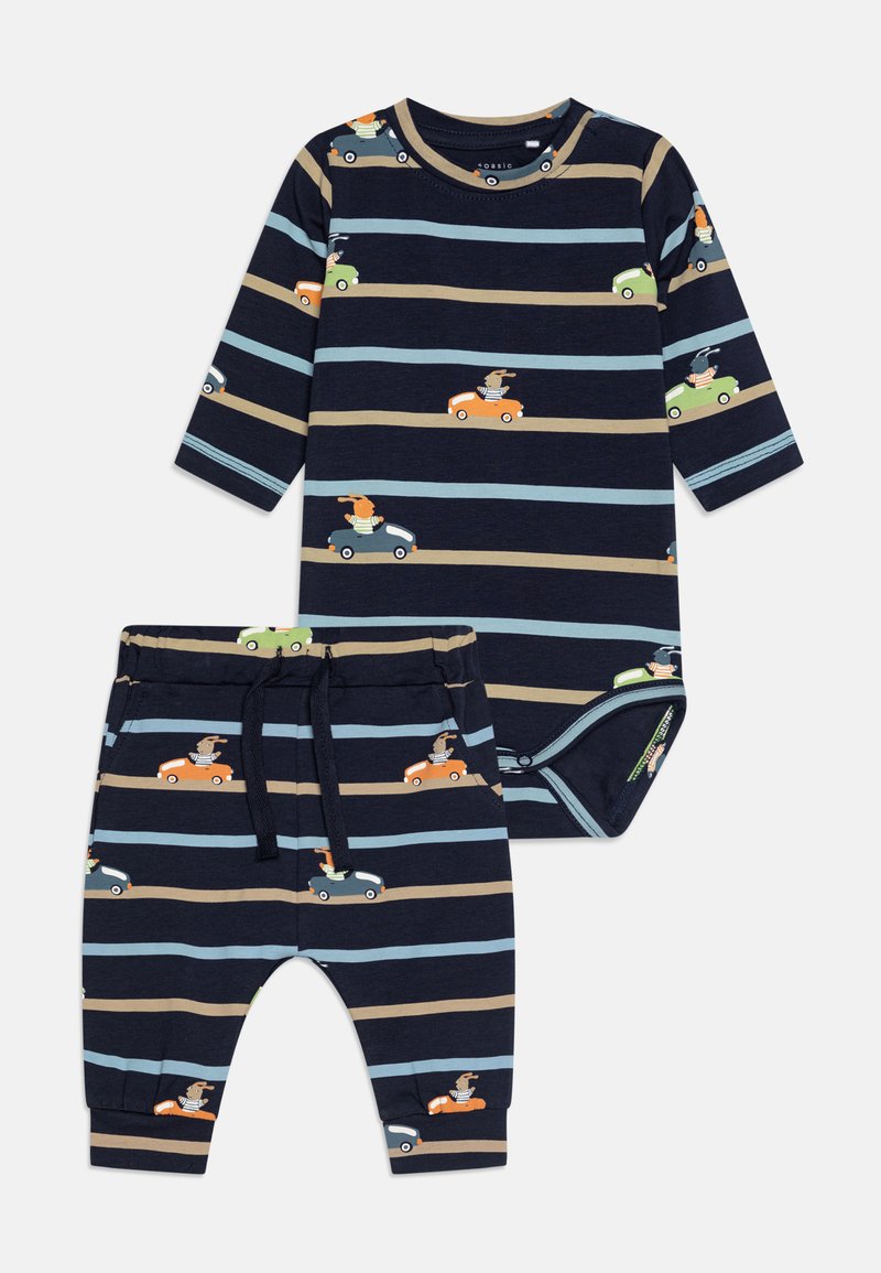 Name it NBMVROELS PANT SET - Top s dlouhým rukávem - navy blazer