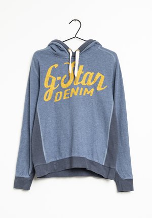 G-STAR Jersey con capucha - blue