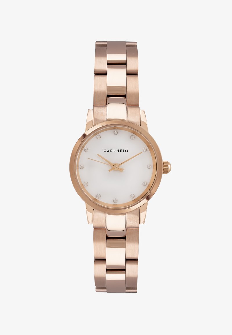 Carlheim PETIT ROUND ANNA - Reloj - rose gold-coloured/white