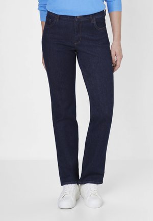 LARA 5-POCKET - Jeans Straight Leg - rinsed wash