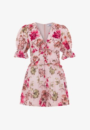 adL FLOUNCED WAIST SHORT - Buksedragter - printed pink