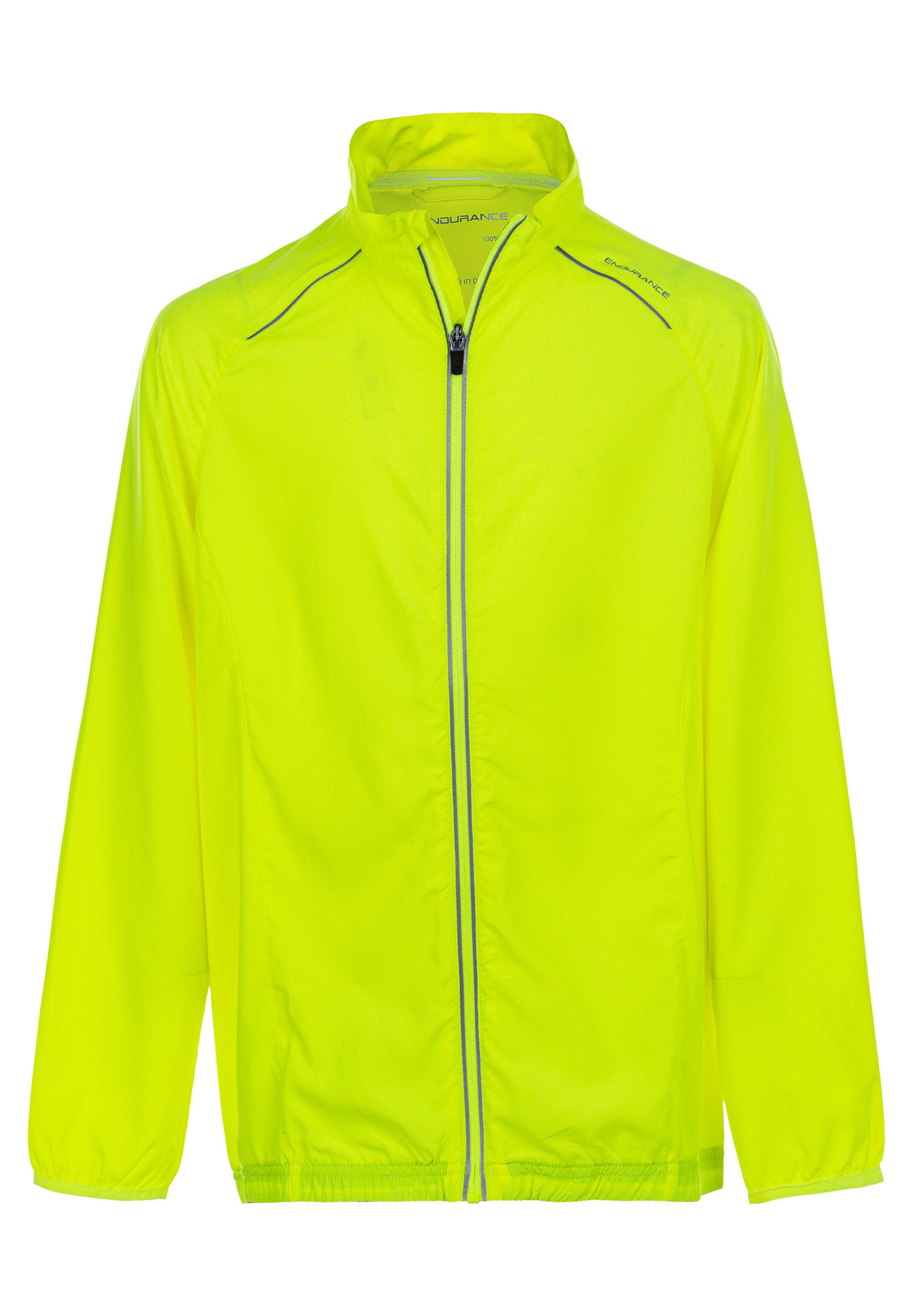 Endurance LONG SLEEVE Veste de running neon yellow/jaune fluo