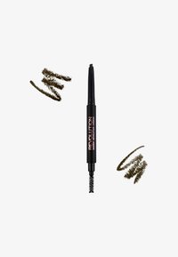 Makeup Revolution REVOLUTION DUO BROW PENCIL - Ögonbrynspenna - medium brown