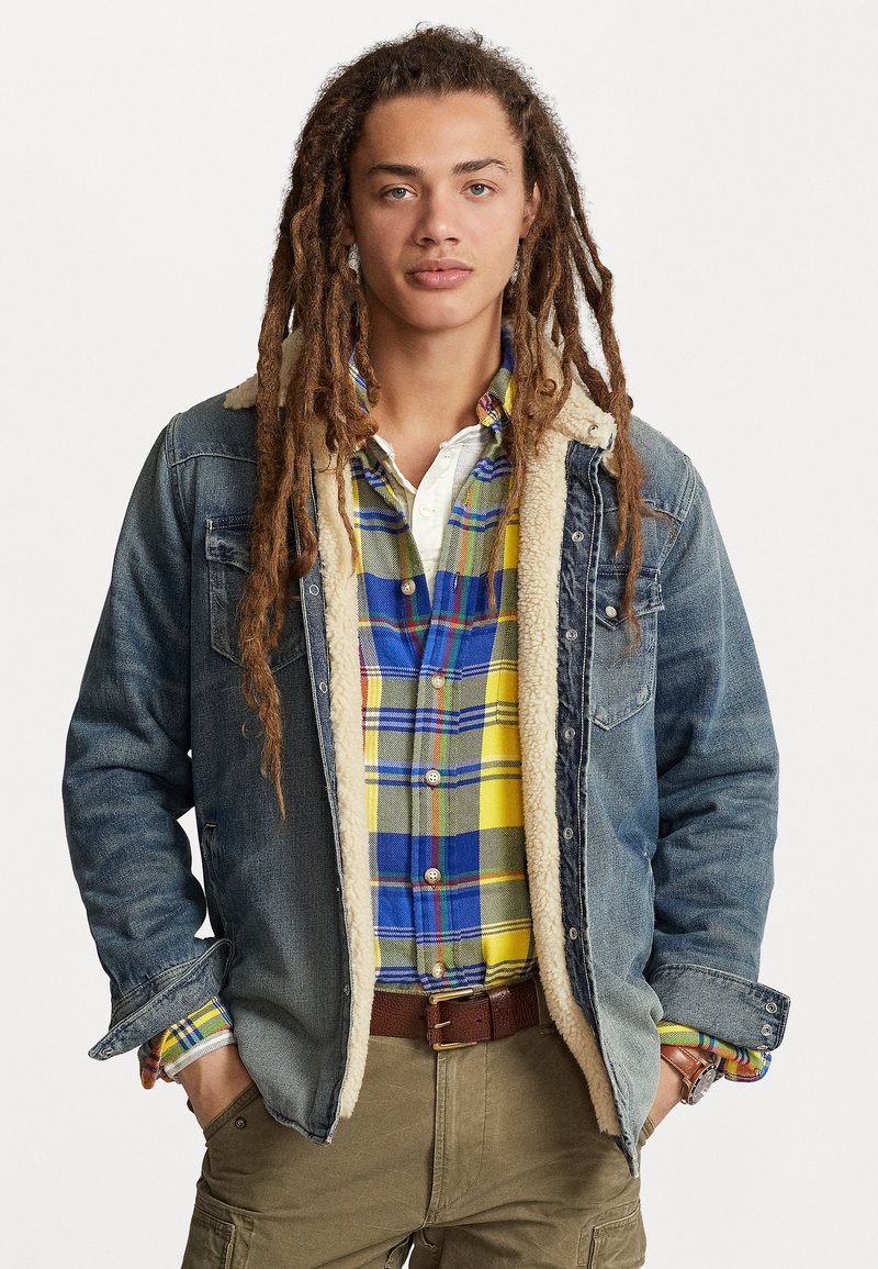 Polo Ralph Lauren FLEECELINED DENIM WESTERN SHIRT JACKET Farkkutakki