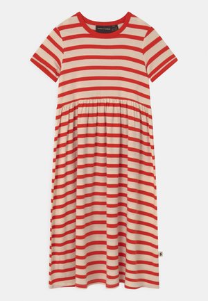 STRIPE - Jerseykleid - red