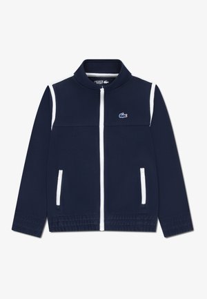 Lacoste CONTRAST SEAM TRACK - Veste de survêtement - marine