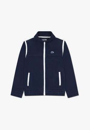 Lacoste CONTRAST SEAM TRACK - Trainingsjacke - marine