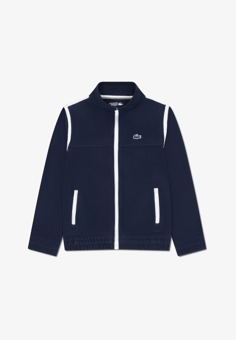 Lacoste CONTRAST SEAM TRACK - Treningsjakke - marine