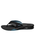 Tongs Homme Reef Fanning II - Gris Clair & Noir - Confort Et Style Décontracté