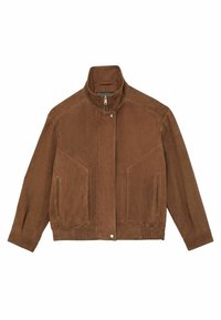 REGULAR FIT - KIARA - Kožená bunda - tan