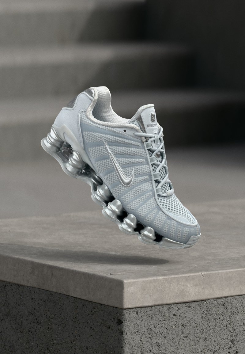 SHOX TL pure platinum-coloured/metallic silver-coloured/light grey
