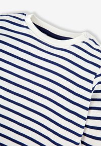 JoJo Maman Bébé BRETON STANDARD - Hosszú ujjú felső - ecru navy stripe